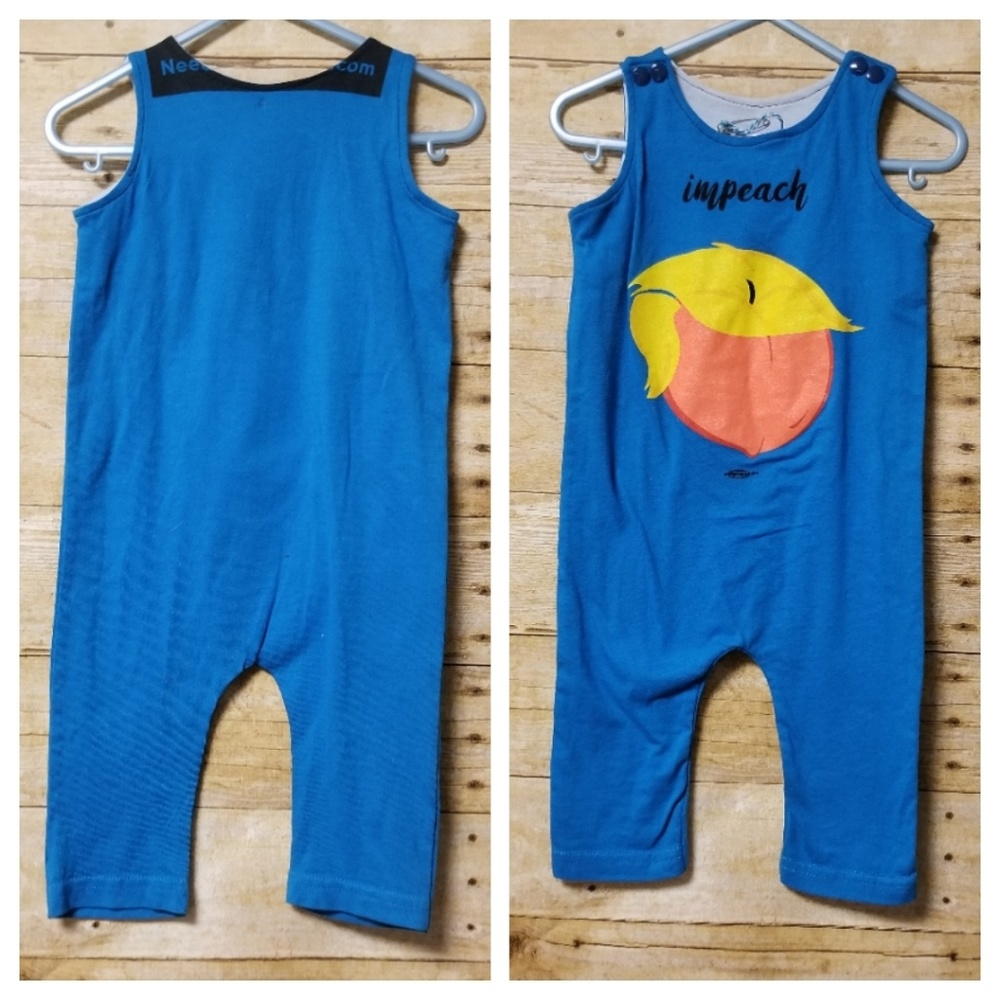 Baby / Toddler upcycle romper - Picture 2 of 2